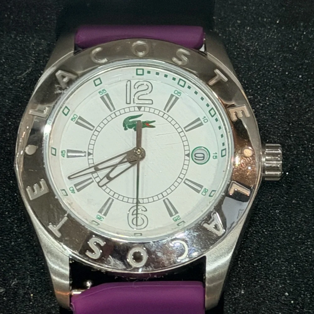 Lacoste 2000507 NEW Women's Watch Quartz Movement Analog Display Stainless